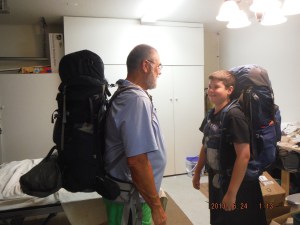 Mon 6-24 packed up and ready to leave Tucson at One Thrity AM