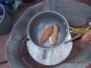 06-26 Fish for dinner. Looks bigger in the picture