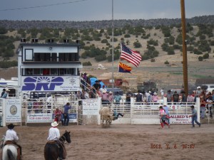 07-04 Then the 4th of July Rodeo and bull riding great time