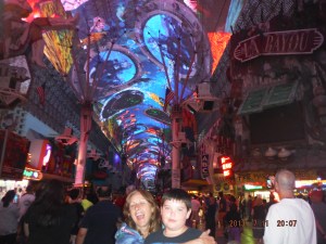 07-11 Anthony and Aunt Shirley in Las Vegas