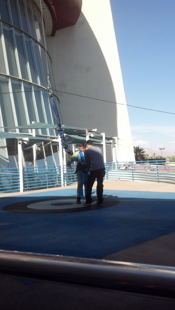 07-13 all the way to the bottom Good Job. taking that step off the edge of the building uses some nerve.