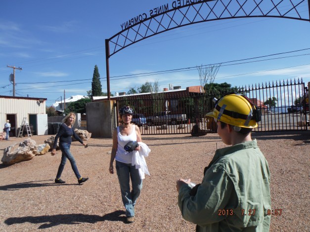 07-27 Can you believe this Now we are heading explore old silvermines under Tombstone, AZ The reason the city was here. There are over 300 Miles yes Miles of mines at deep as 1500 feet below Tombstone.
